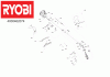Ryobi Benzin RBC430SESD 30 cm³ 4-Takt Motorsense mit Ergo-Handgriff 4000462074 Ersatzteile Seite 1
