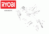 Ryobi Benzin RBC430SBD 30 cm³ 4-Takt Motorsense mit Bikehandle-Griff 4000462075 Ersatzteile Seite 1