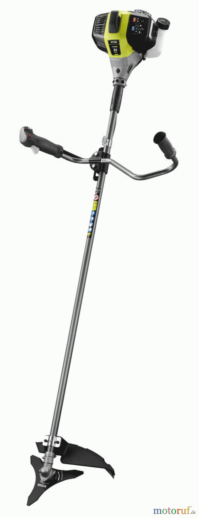 Ryobi Sensen Freischneider Benzin RBC31SBO 31 cm³ 2-Takt Motorsense mit Bikehandle-Griff 4000444991