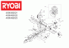 Ryobi Benzin RBC42FSBO 42 cm³ 2-Takt Motorsense mit Bikehandle-Griff 4000462021 Ersatzteile Seite 2