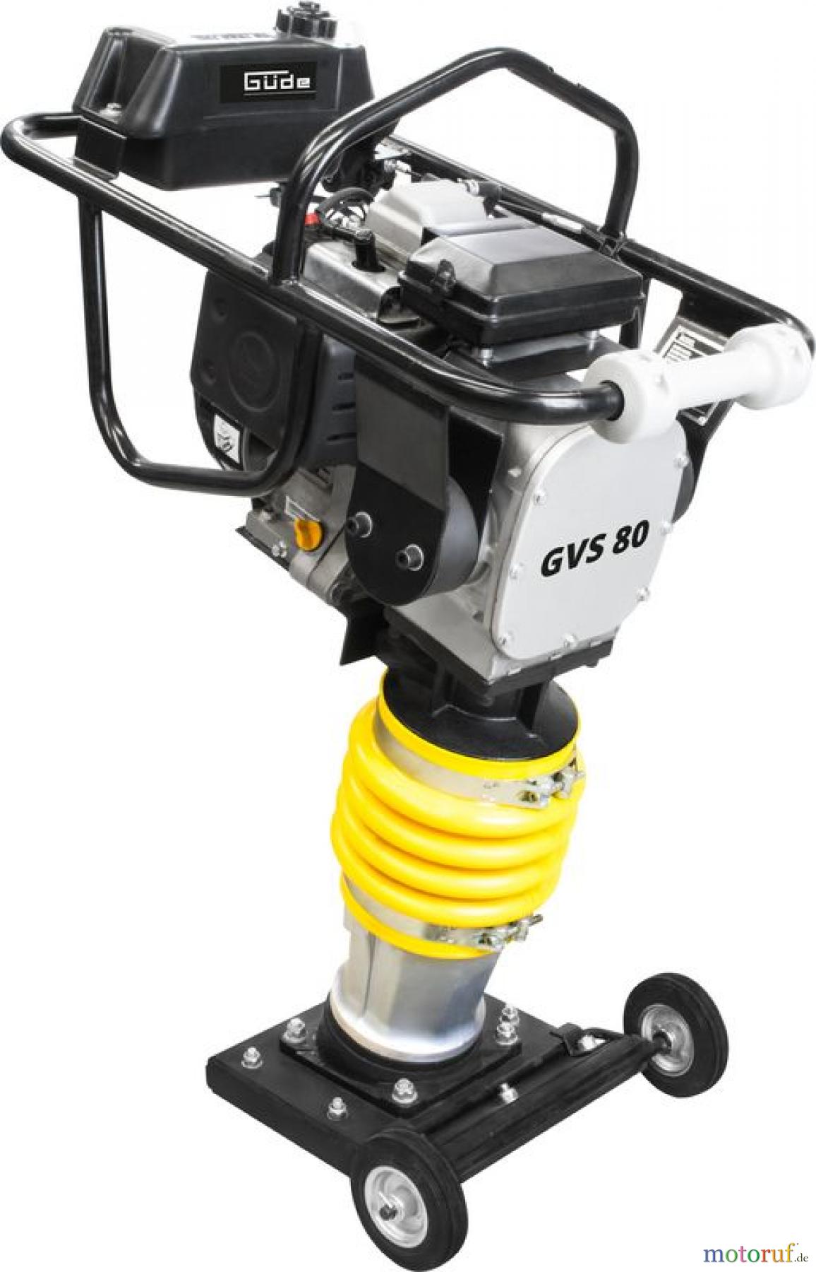 Güde Baugeräte Rüttelplatte Vibrationsstampfer VIBRATIONSSTAMPFER GVS 80 - 55540
