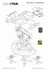 Stiga Mähdecks Baujahr 2017 Deck Park 110 Combi PRO EL 2D6311021/S15 - Season 2017 Ersatzteile Transmission and Blades