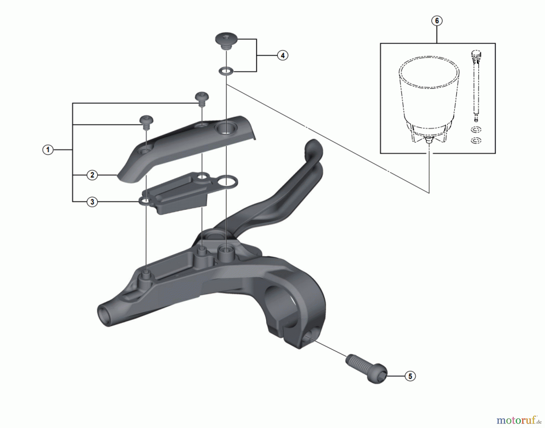 Shimano BL Brake Lever - Bremshebel BL-M355-3812
