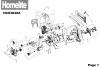 Homelite Benzin HCS3840A Ersatzteile Seite 1