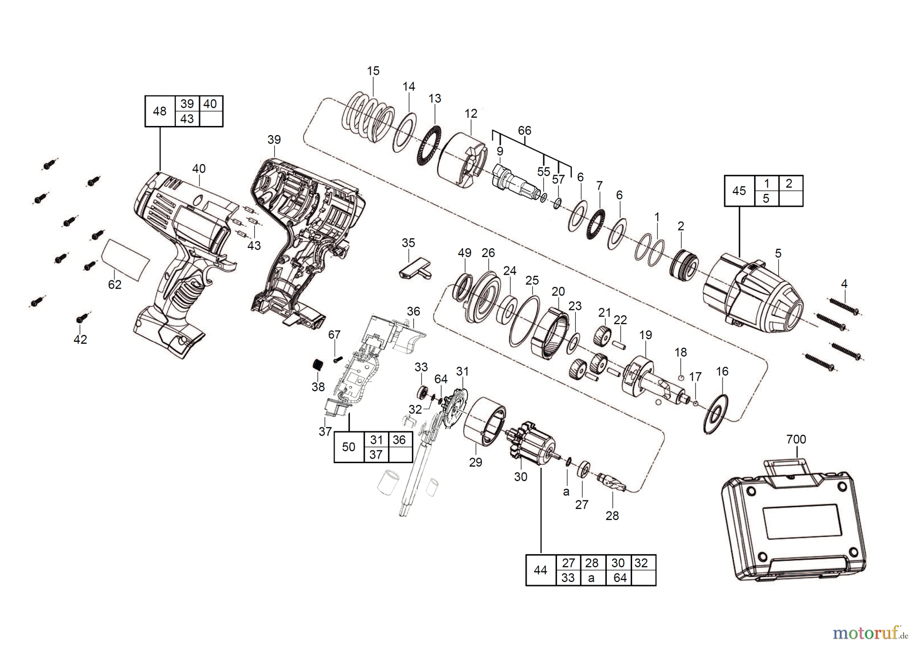 Milwaukee Akku-Geräte Befestigen Schlagschrauber HD18 HIWF AKKU-SCHLAGSCHRAUBER MIT SPRENGRIN