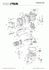 Stiga Baujahr 2017 TORNADO 2098 2T0520481/14 - Season 2017 Ersatzteile Engine - Piston, Crankshaft