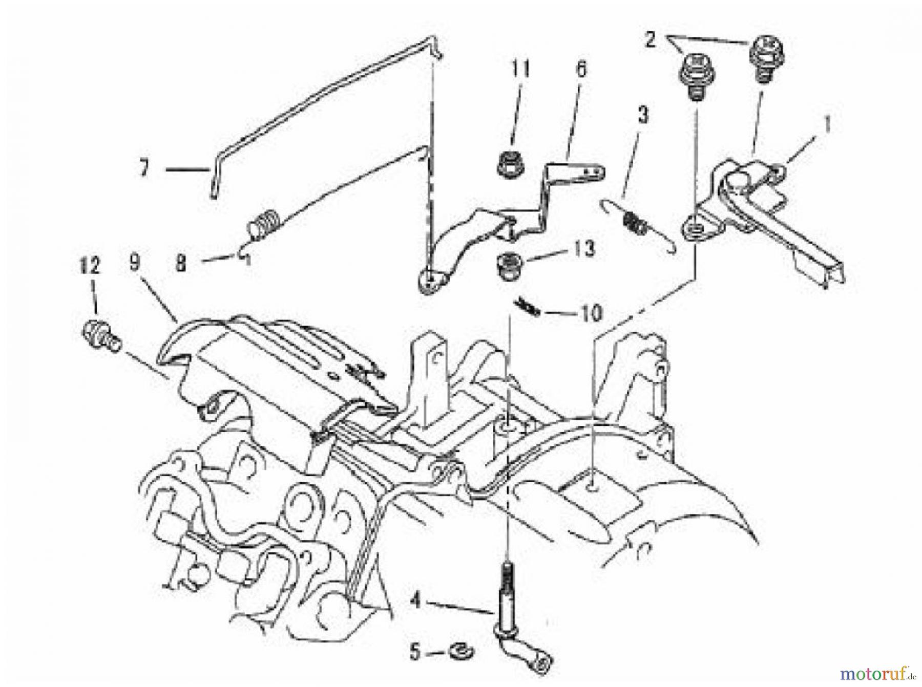 LONCIN Motoren LC154F Regler