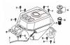 LONCIN Motoren LC165F, LC165FD, LC170F, LC170FD Ersatzteile Benzintank