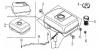 LONCIN Motoren G340F, G340FD, G390F, G390FD, G420F, G420FD Ersatzteile Tank
