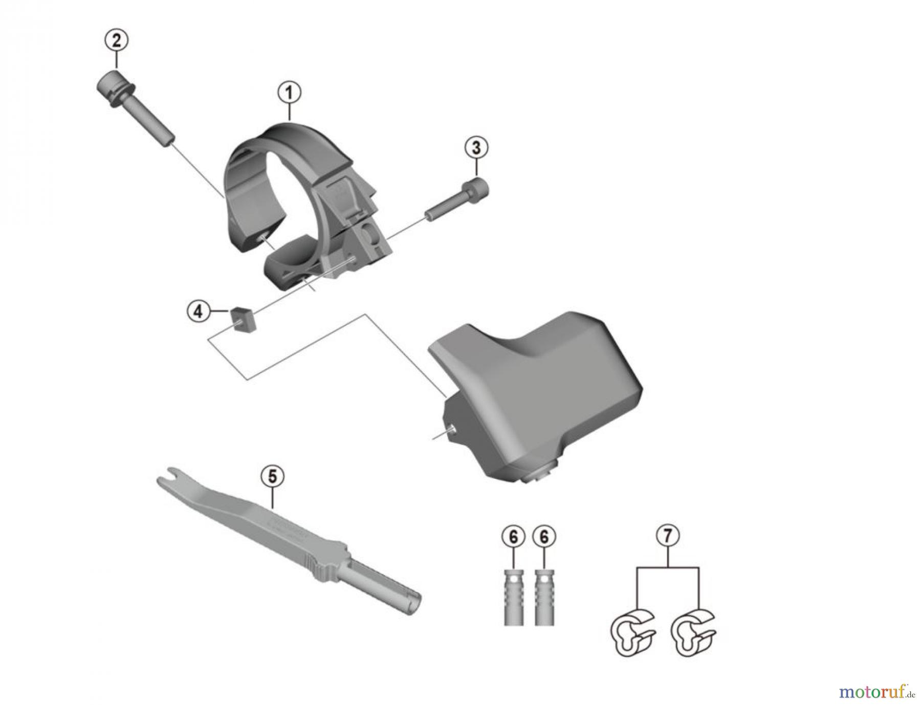 Shimano SC Speed Calculator - Fahrrad-Tacho E-Bike SC-E7000 Series System Information Display