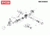 Ryobi Benzin RBC30SBSC  30cc Motorsense Ersatzteile Seite 2