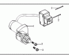 LONCIN Motoren Schneefräsen Motor LC175FDS Ersatzteile Elektrostarter