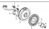 LONCIN Motoren Schneefräsen Motor LC185FDS  Ersatzteile Schwungrad, Zündspule