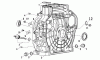 LONCIN Motoren LC178F (D), LC186F (D) Ersatzteile Kurbelgehäuse