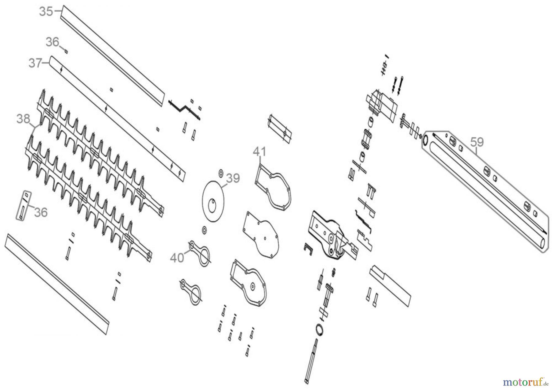 Güde Gartentechnik Gartenpflege-Sets Benzin-Sets Gartenpflege-Set GPS 1000 4in1 Art.-Nr.: 95193 Ersatzteileversion FSL95193-01 Seite 2