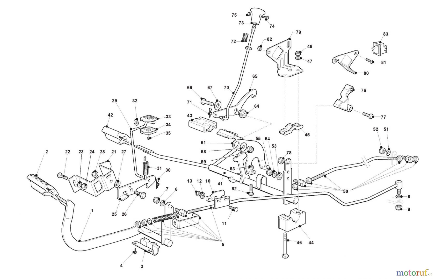  Stiga Aufsitzmäher Baujahr 2021 ESTATE 7122 HWSY (2021) [2T1310381/ST1PSA] Bremse Und Wechsel Antrieb - HYG 