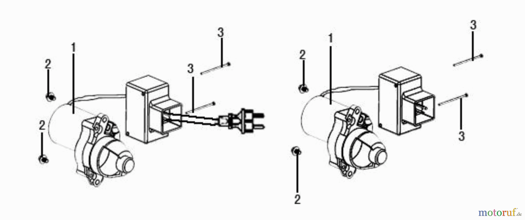 LONCIN Motoren Schneefräsen Motor LC165FDS, 170FDS Elektrostarter