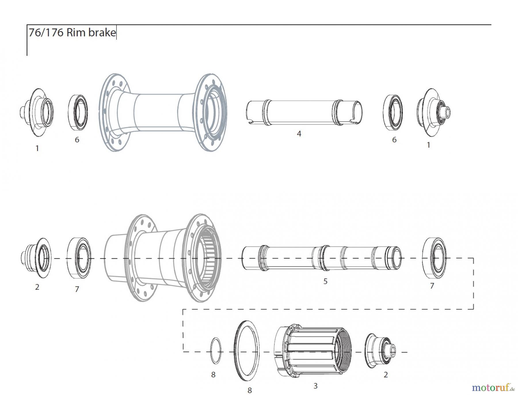Sram Zipp 76/176 Rim brake