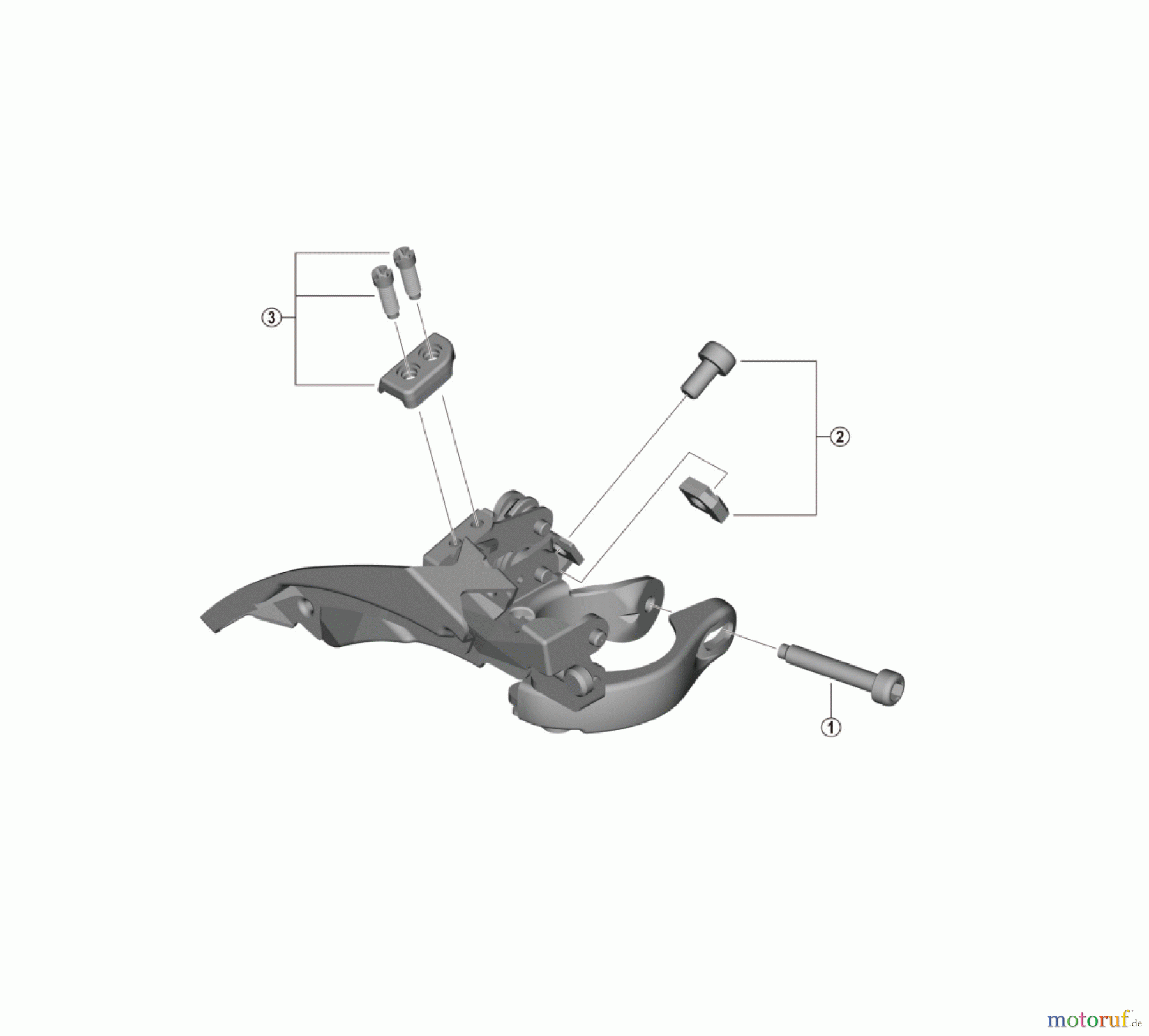 Shimano FD Front Derailleur - Umwerfer FD-TY600 TOURNEY Front Derailleur