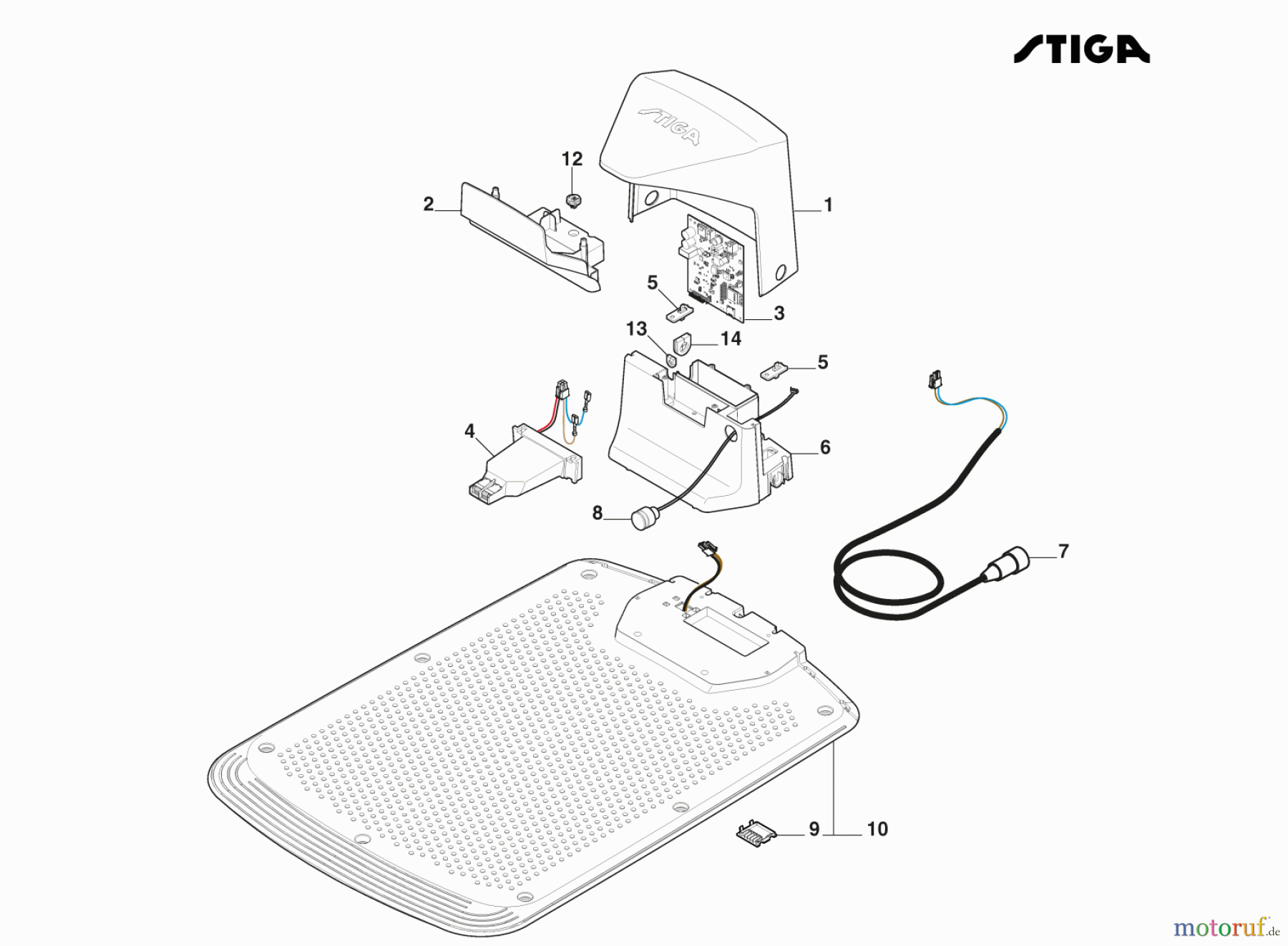 Stiga Mähroboter Baujahr 2023 G 1200 (2023) 2R3102018/ST2 Ladestation