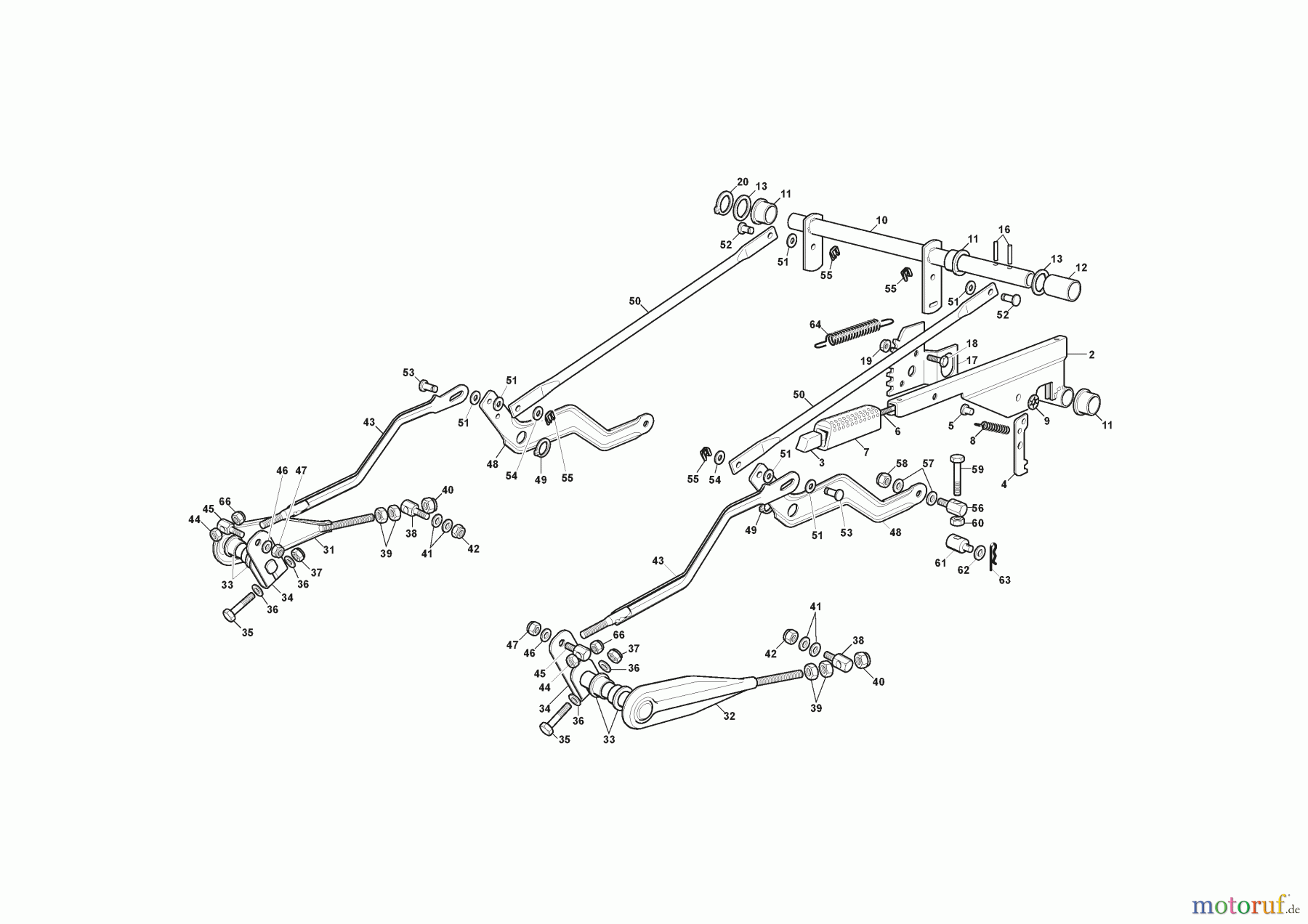  Stiga Aufsitzmäher Baujahr 2024 ESTATE 7122 W (2024) [2T1310481/ST3P] Schneidwerkzeug Aufhebesatz