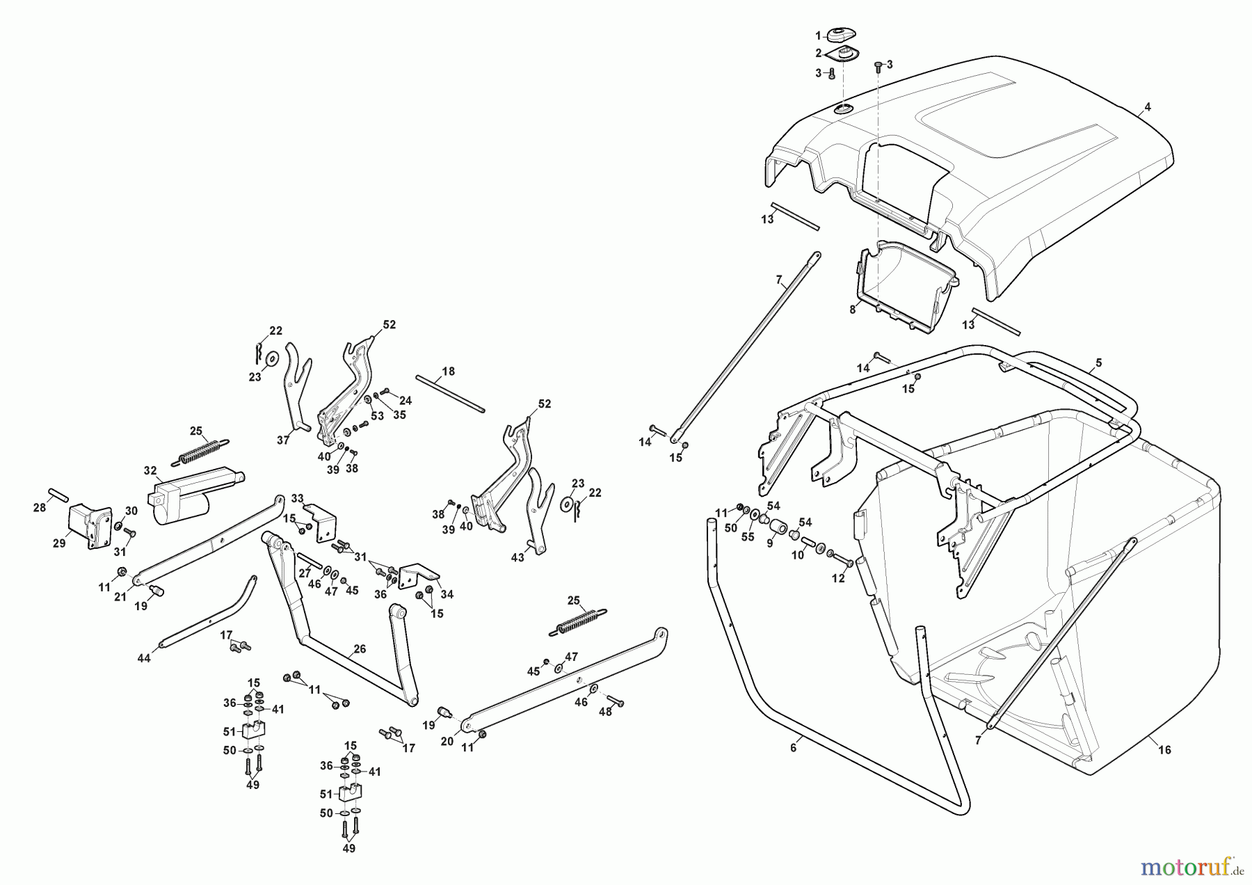  Stiga Aufsitzmäher Baujahr 2024 ESTATE 798e (2024) 2T2800481/ST2 Elektrischer Sacklift & Auffangsack ESTATE 798e (2024)