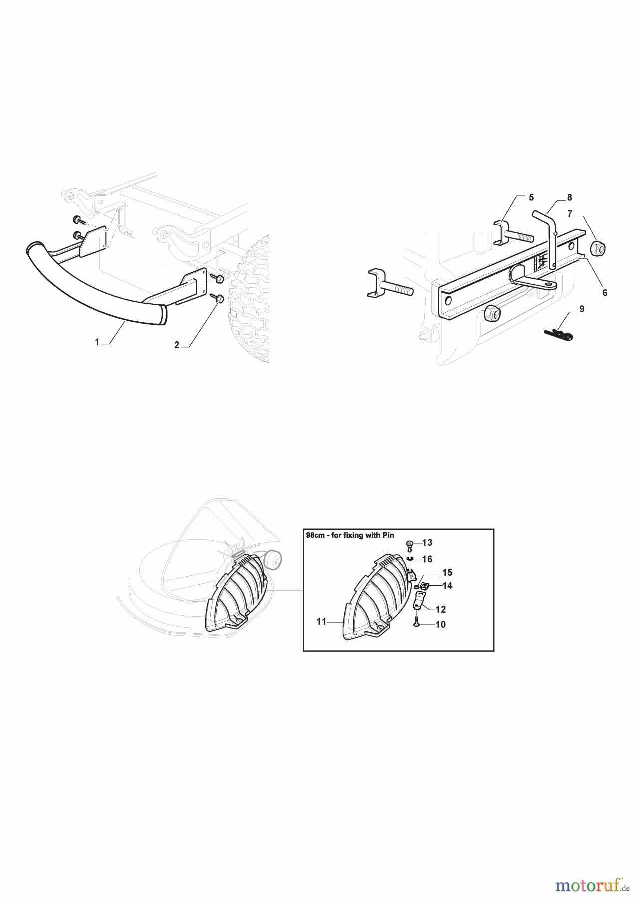 Stiga Aufsitzmäher Baujahr 2024 TORNADO 398 (2024) 2T0610481/ST1 Zubehoere Nach Anfrage TORNADO 398 (2024)