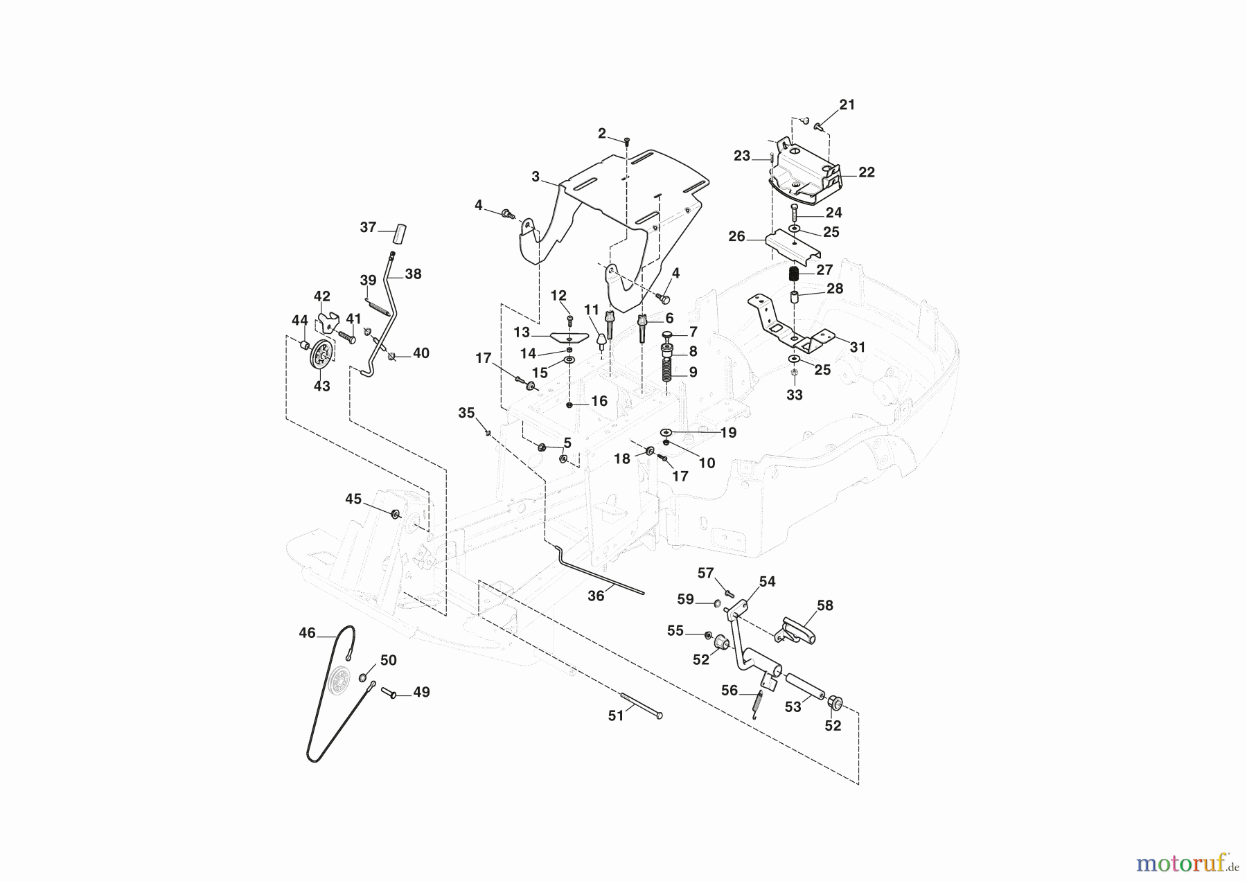 Stiga Frontmäher Baujahr 2024 Park 300 M (2024) 2F5820241/ST1P Sitz