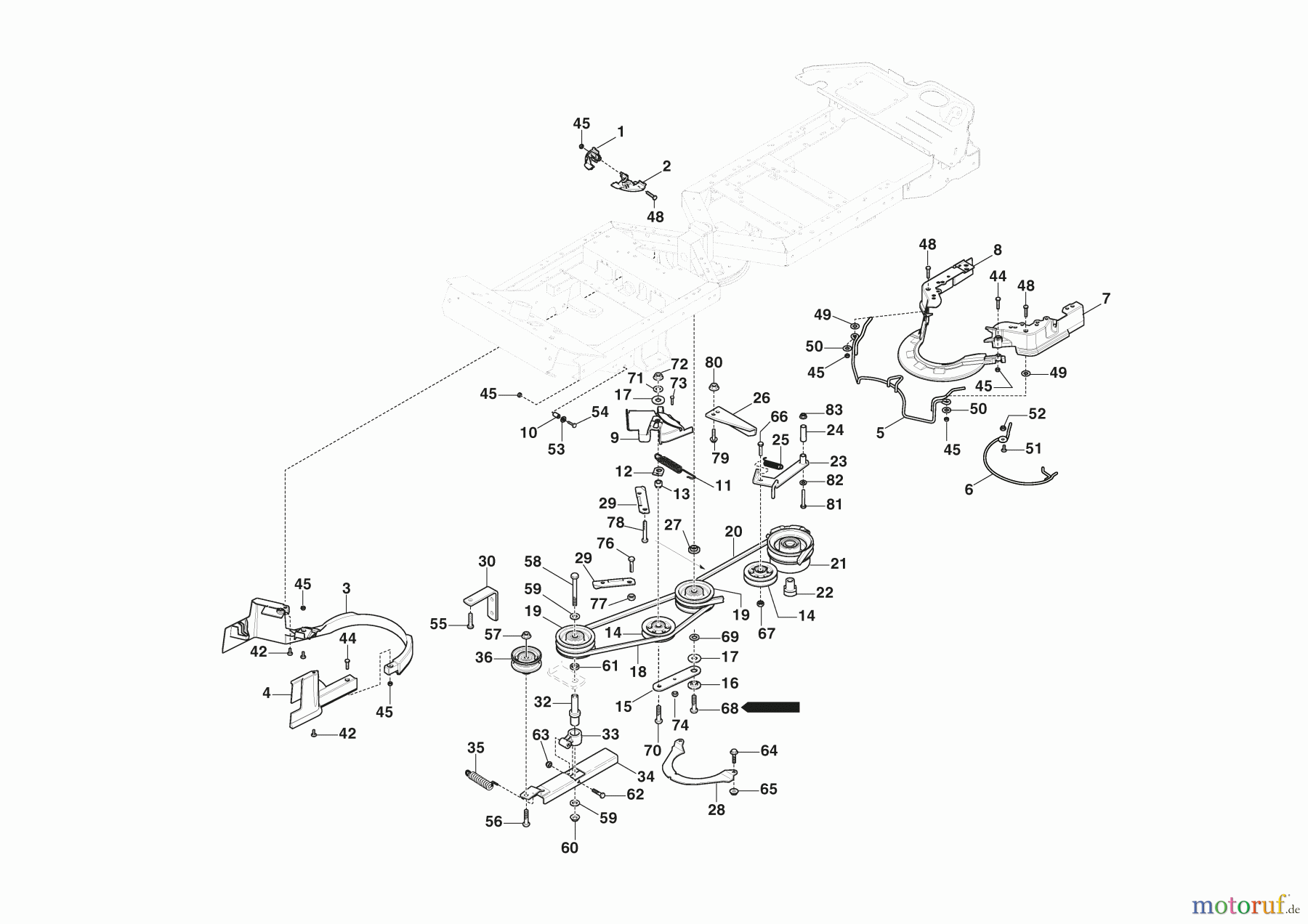 Stiga Frontmäher Baujahr 2024 Park 500 WX (2024) 2F6130645/ST2P PTO - 4WD