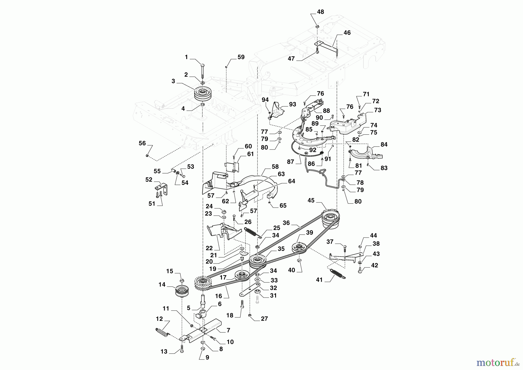 Stiga Frontmäher Baujahr 2024 Park Pro 900 AWX (2024) 2F6430931/ST2P Nebenantrieb