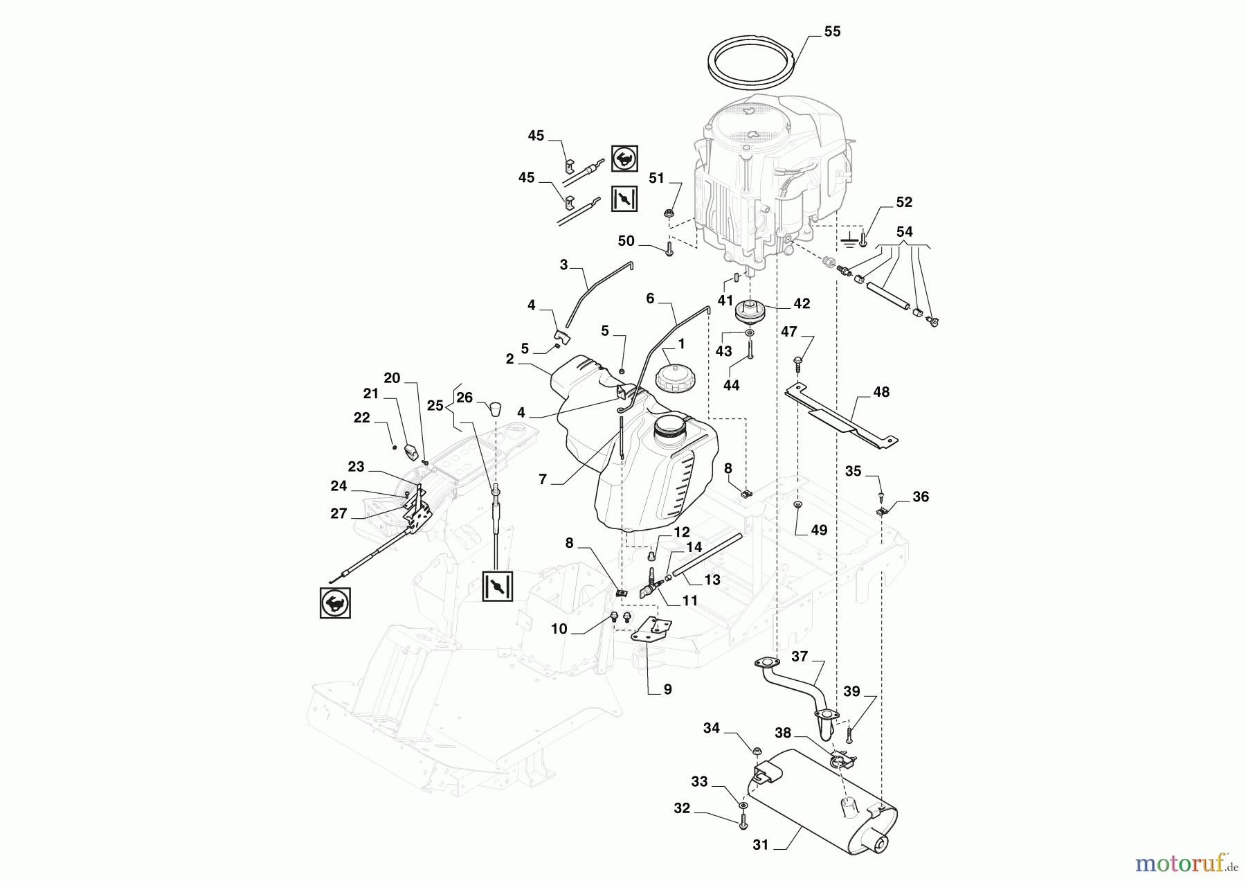 Stiga Frontmäher Baujahr 2024 Park Pro 900 AWX (2024) 2F6430931/ST2P Motor - Honda