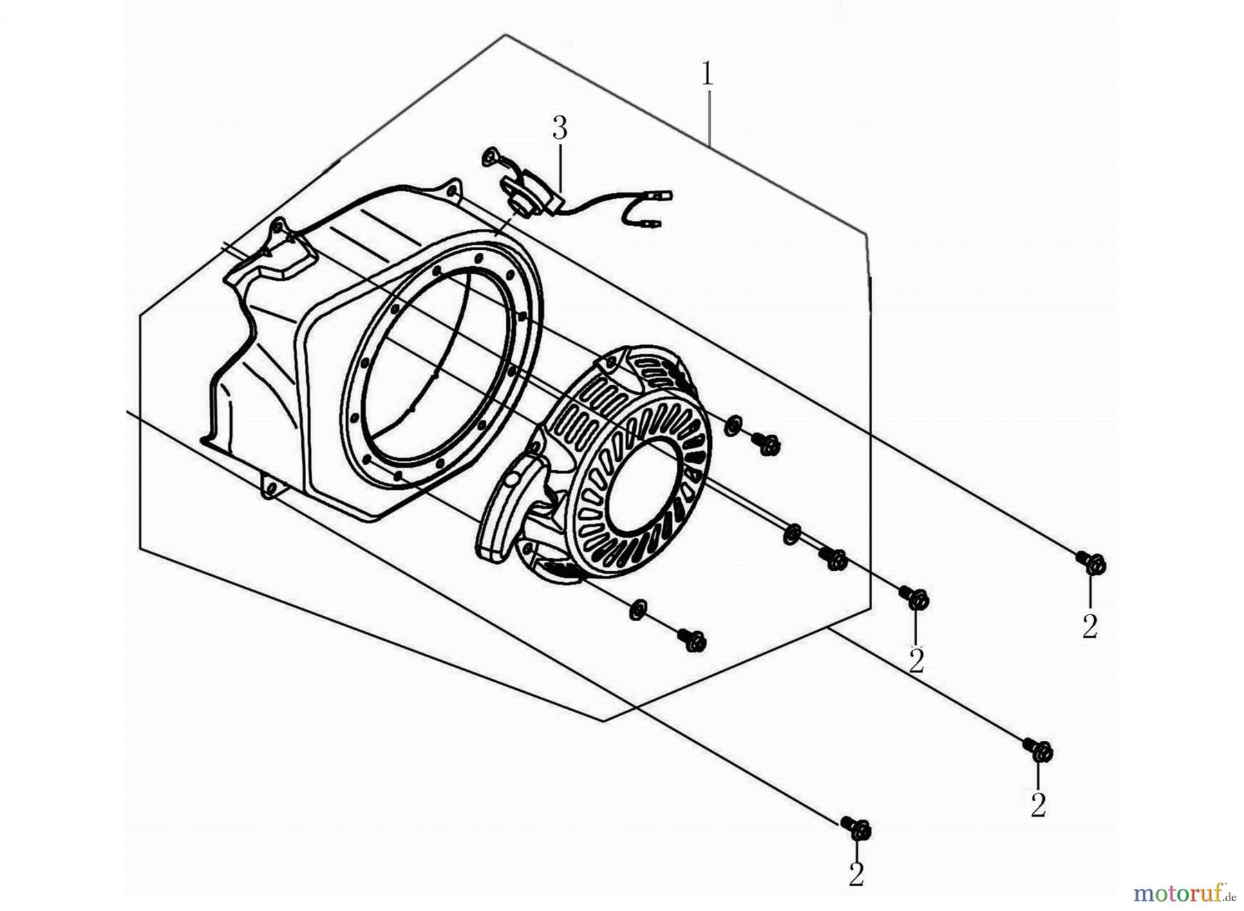  LONCIN Motoren LC175F-2 Starter