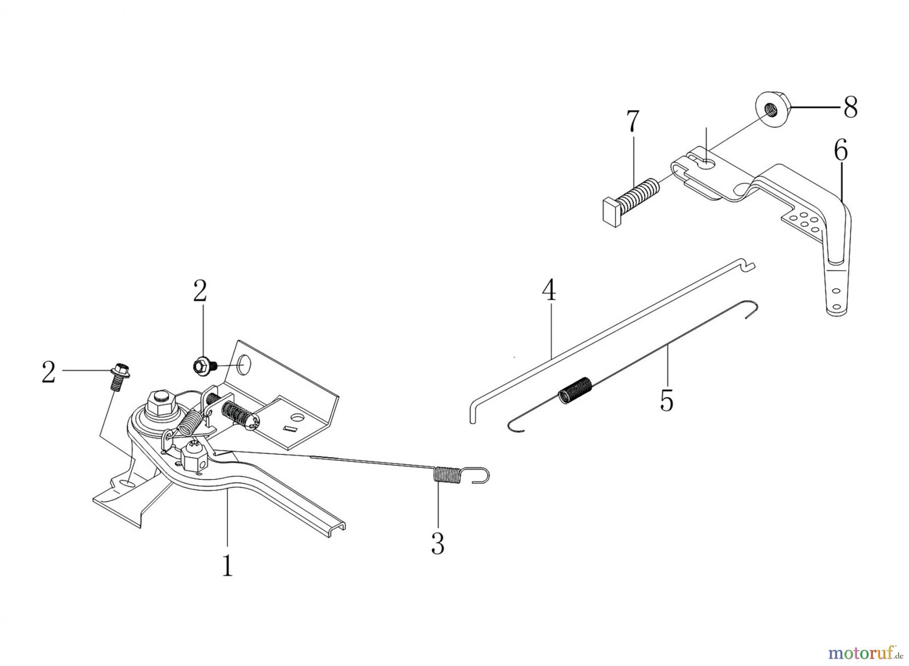 LONCIN Motoren LC175F-2 Regler