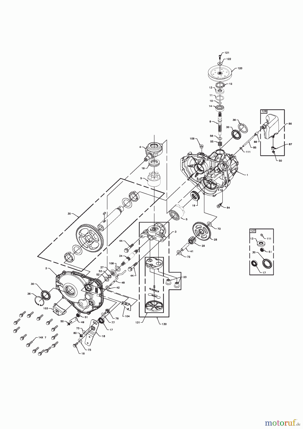Stiga Schneefräsen Baujahr 2013 1381 HST (2013), 18-2852-32 Hydro Getribe