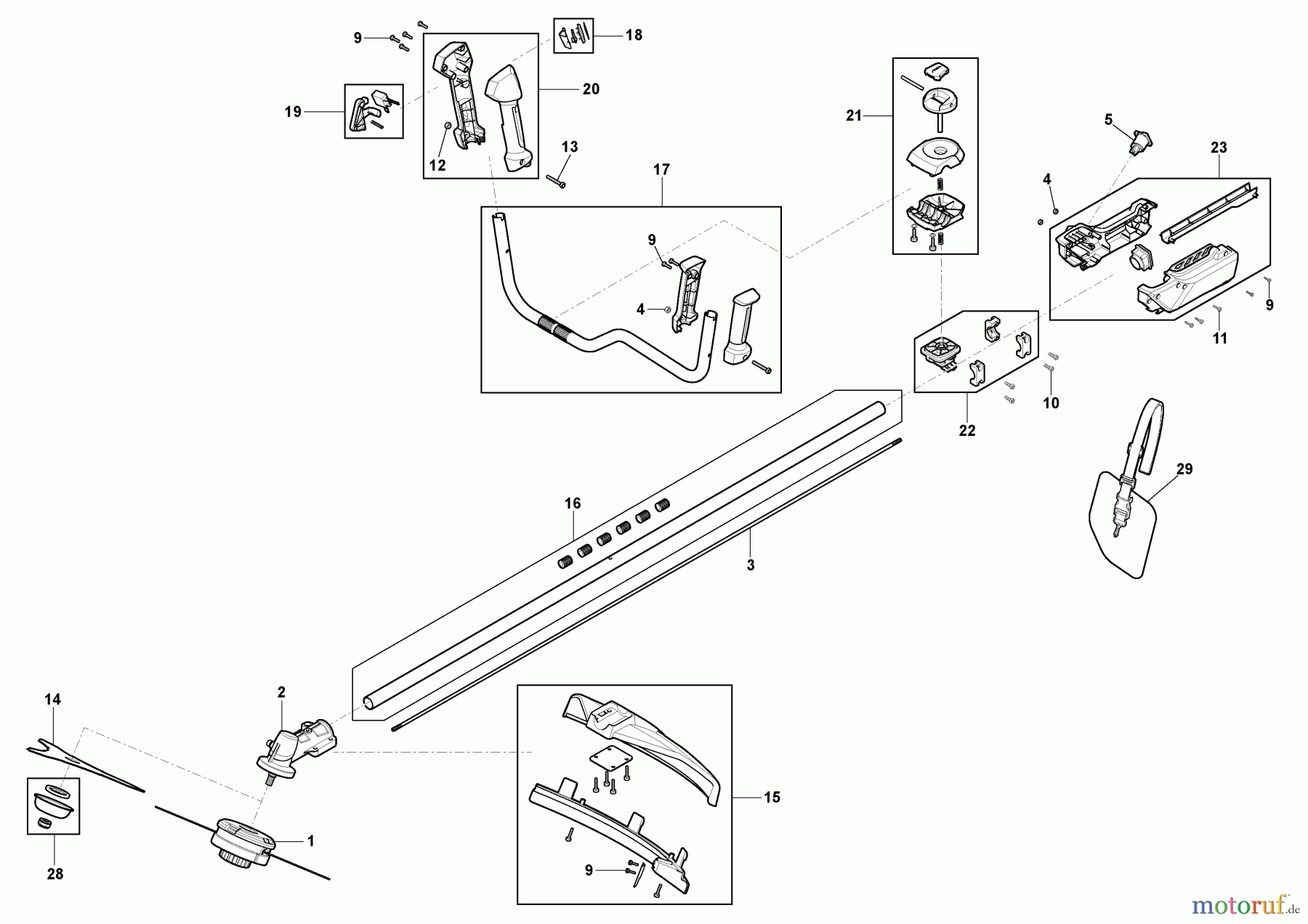 Stiga Motorsensen, Trimmer Baujahr 2024 SBC 900 D AE (2024) 279210008/ST1 Seite 1
