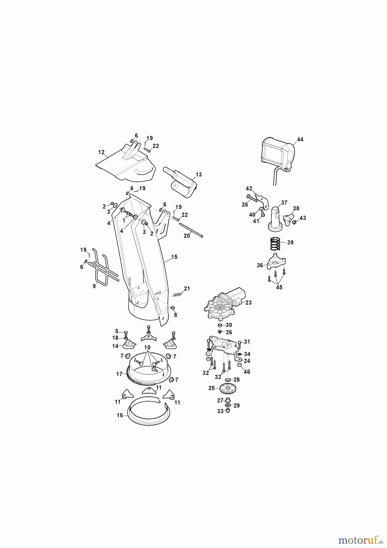 Stiga Schneefräsen Baujahr 2024 ST 976 T (2024)2S2767615/ST1 Rutsche & Scheinwerfer