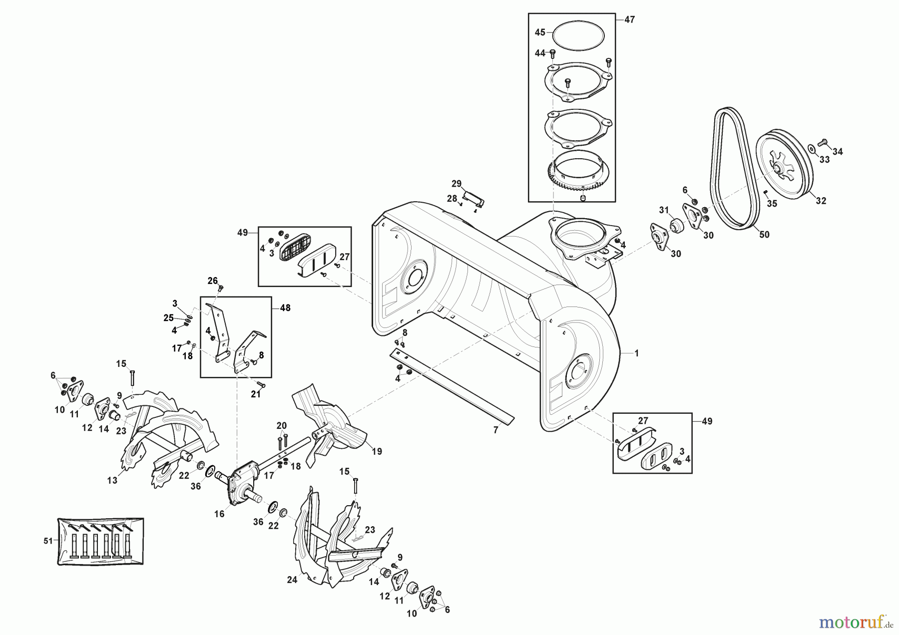 Stiga Schneefräsen Baujahr 2024 ST 6272 P TRAC (2024) 2S2726611/ST1 Schneegehäuse