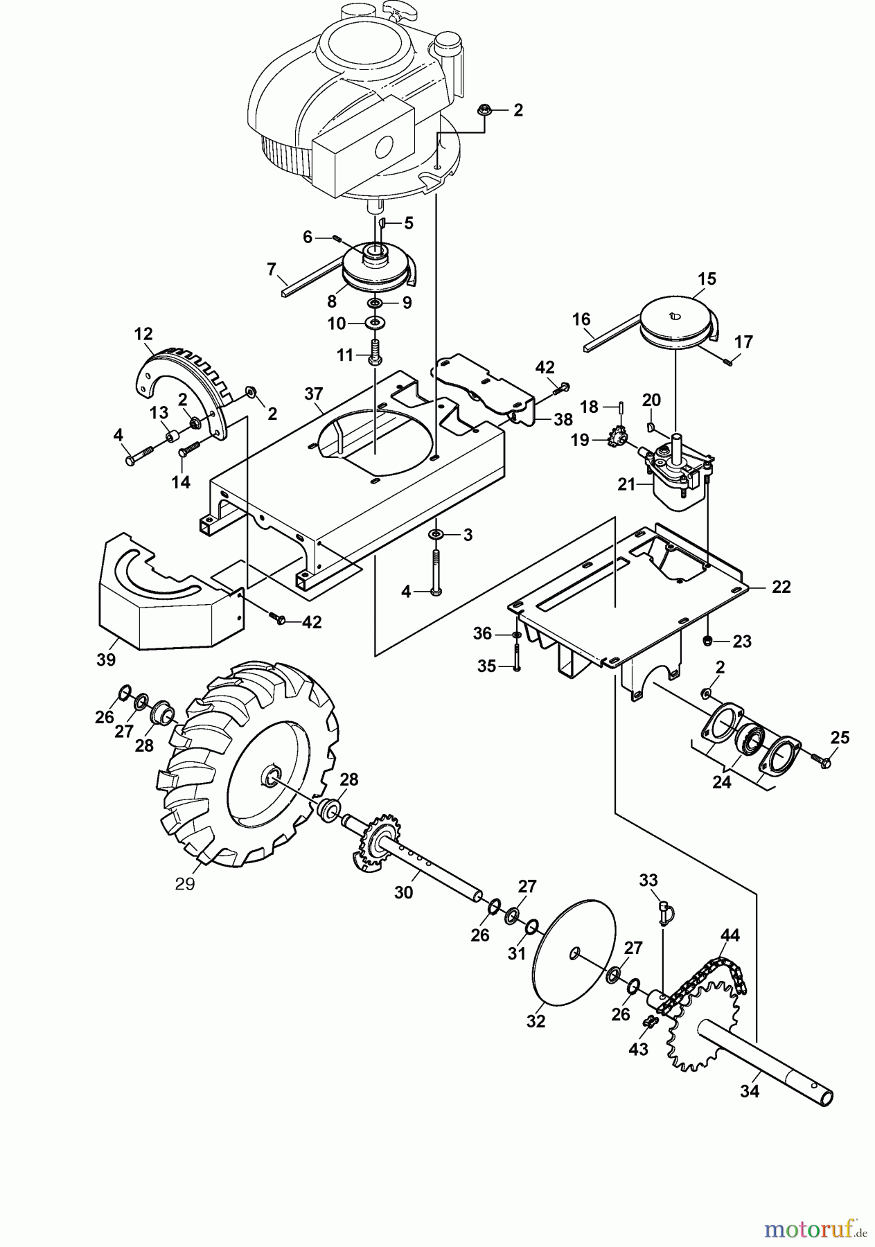  Stiga Mähroboter Verlegemaschine 2024 Cable layer machine (2024) 26-2911-11 Motor