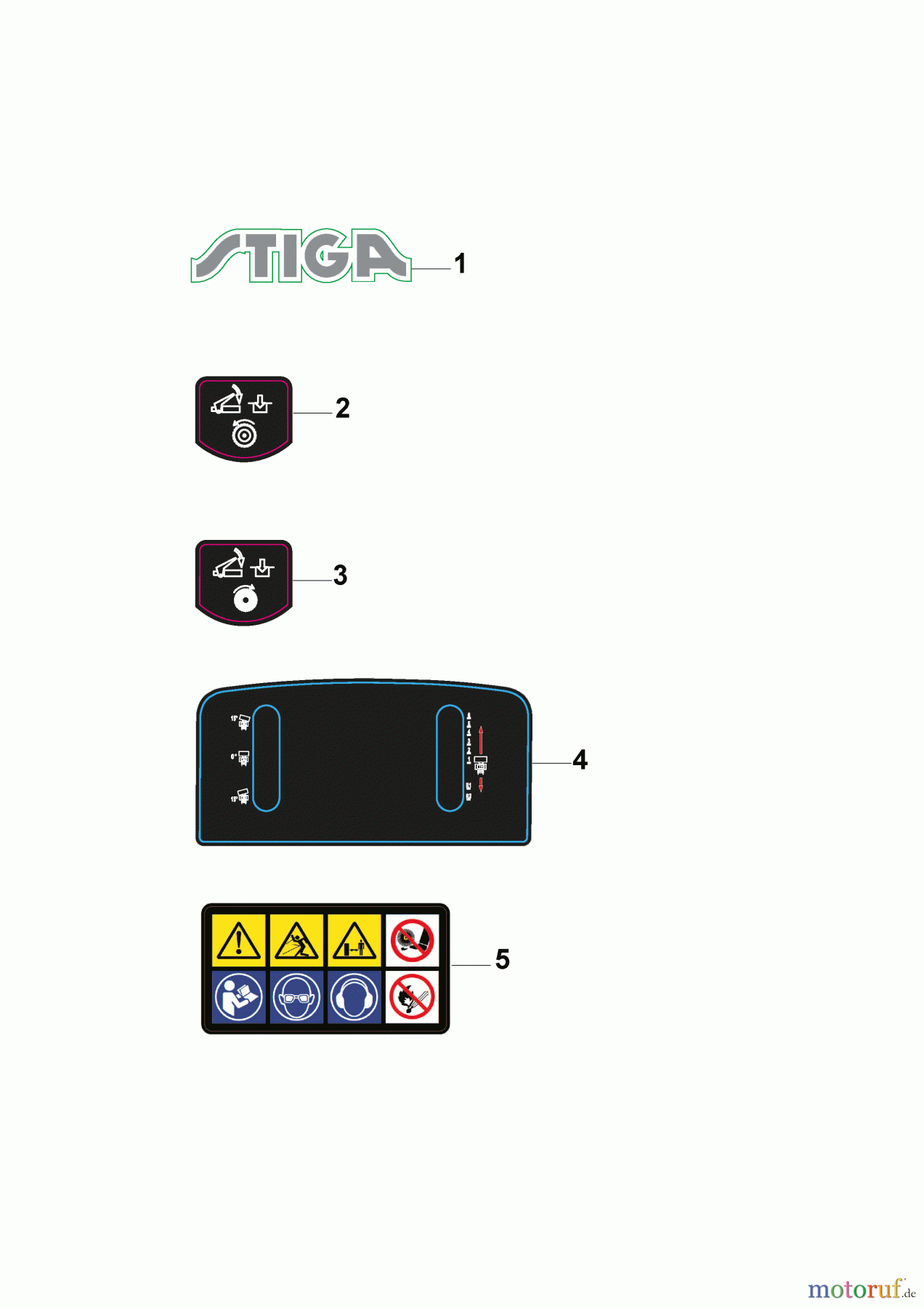 Stiga Kehrmaschinen Baujahr 2024 SWS 600 G (2024) 219602532/S17 Etikett