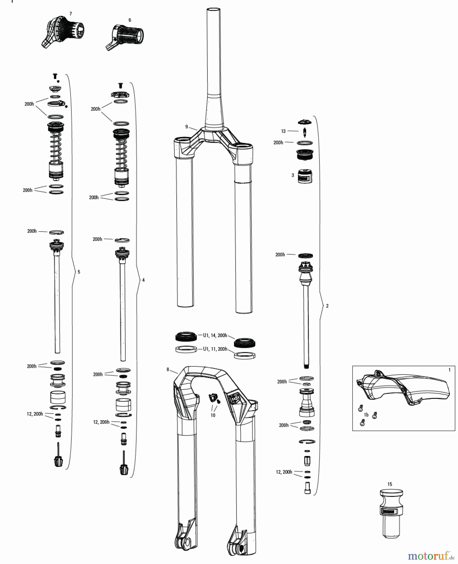 Sram RockShox PSYLO GOLD RC A1 (2025+)
