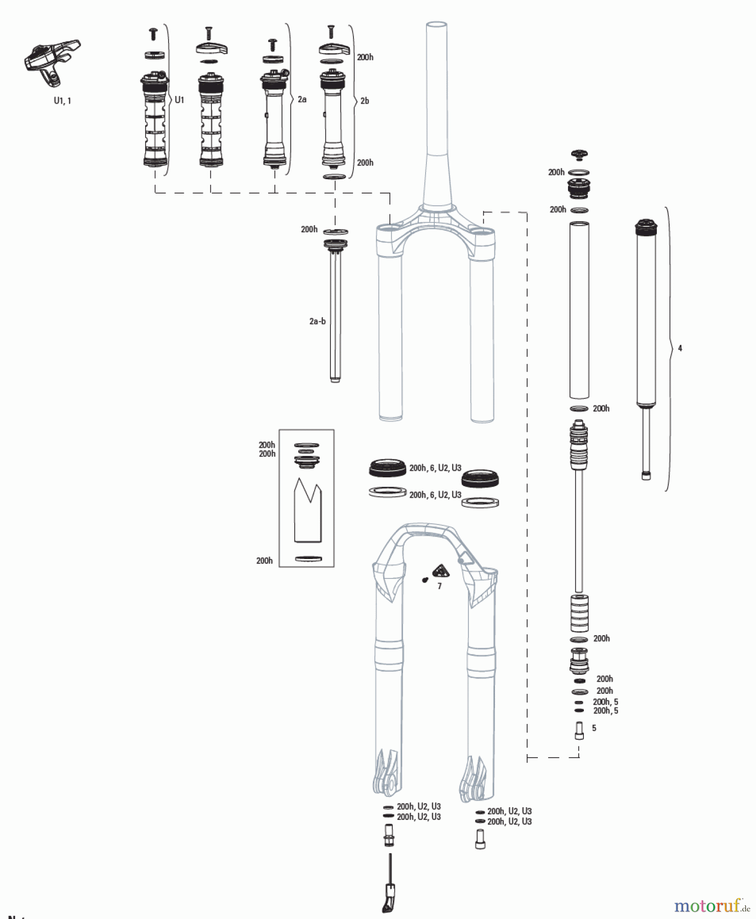  Sram RockShox SEKTOR SILVER RL A2 (2017-2018)