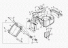 AS-Motor (neu) Profi-Rasenmäher AS 43 und 47 casa Heckauswurfmäher AS 43 BS Casa ab FNr. 018806404001 Ersatzteile Mähergehäuse AS 43 casa	 