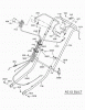 AS-Motor (neu) Profi-Rasenmäher AS 45 Universal AS 45 B4/4T ab FNr. 01390040400 Ersatzteile  Holm
