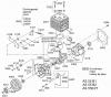 AS-Motor (neu) Profi-Rasenmäher AS 550 Heckauswurf AS 550/2T ab FNr. 016905202001 Ersatzteile Grundmotor