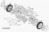 AS-Motor (neu) Profi-Rasenmäher AS 53 Allrad AS 53 B6 RB ab FNr. 014200303001 Ersatzteile Hinterachse