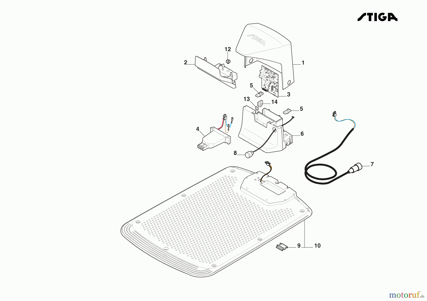  Stiga Mähroboter Baujahr 2025 G 300 (2025) [2R3101118/ST1] Recharging Base
