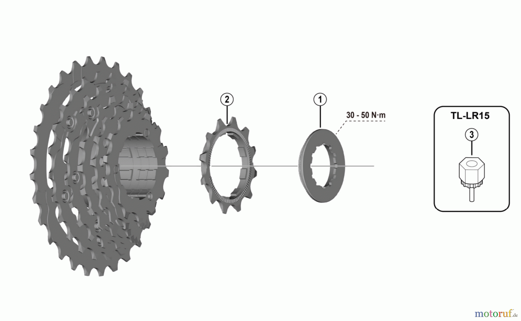 Shimano CS Cassette / Zahnkranz CS-HG210-7