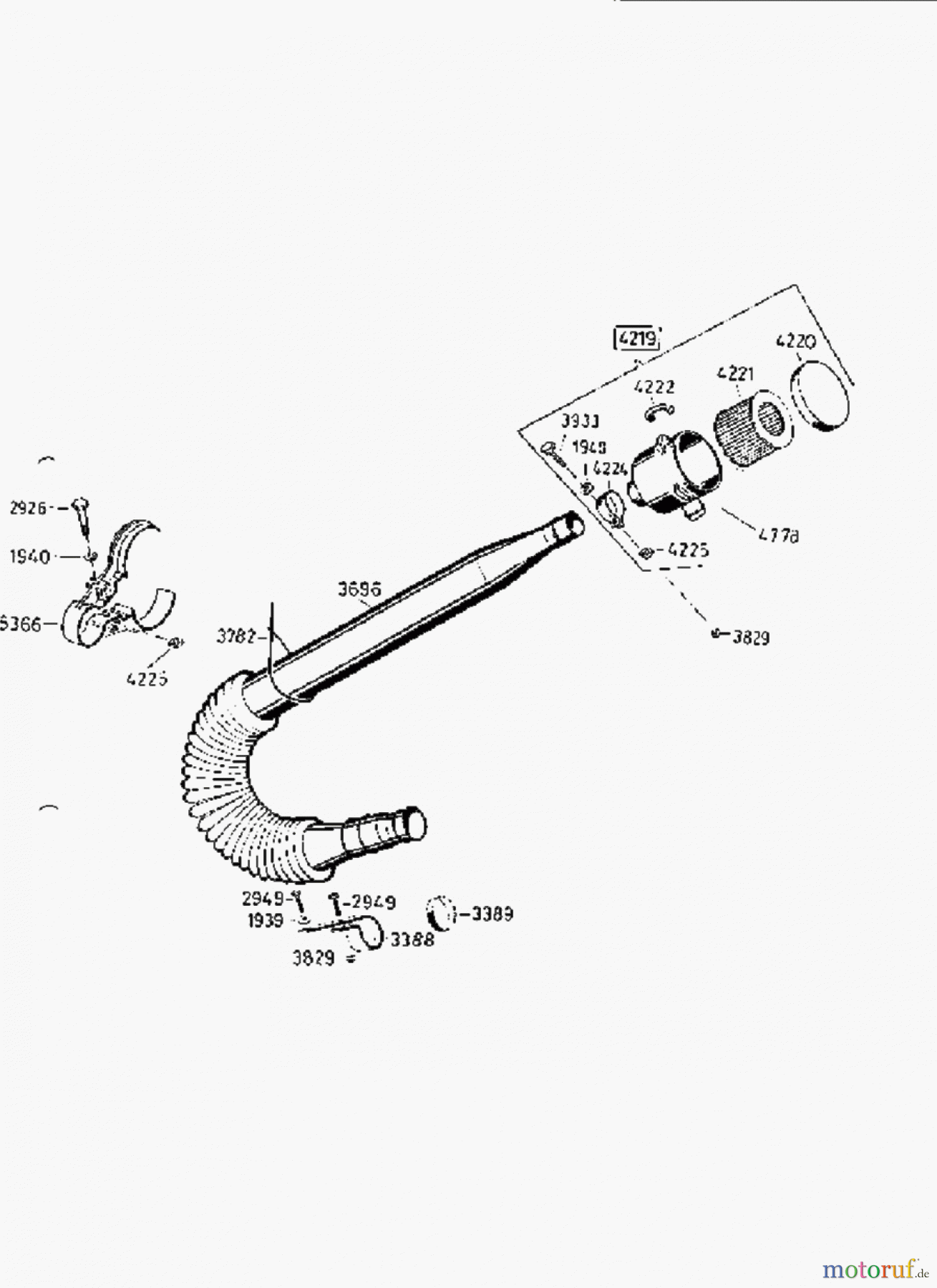 AS-Motor (neu) Hochgras Allmäher AS 28 AS 28/3 ab FNr. 0123644001 Luftfilter