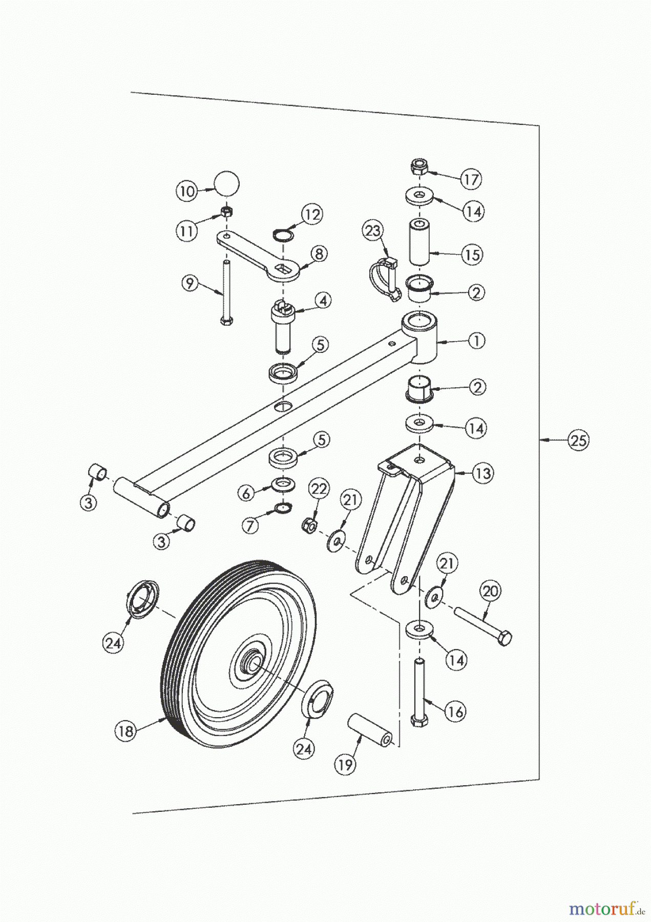  AS-Motor (neu) Hochgras Allmäher AS 65 AS 65/2T ab FNr. 014903404036 Radholm vollst.
