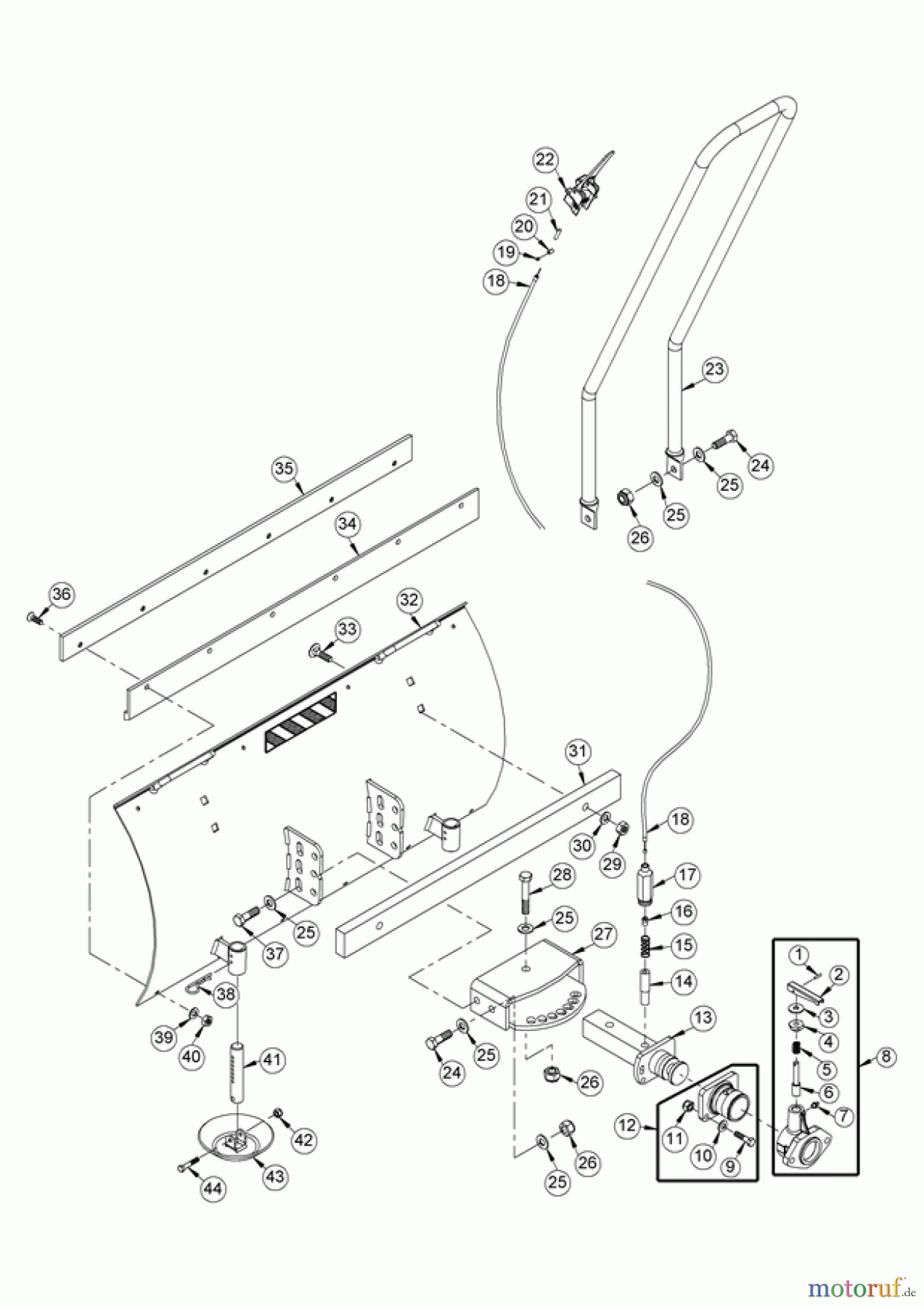  AS-Motor (neu) Spezial Geräteträger und Anbaugeräte Anbau Schneeschild 100 cm ab Juli 2020 Anbau Schneeschild 100 cm ab Juli 2020 Schneeschild 100 cm